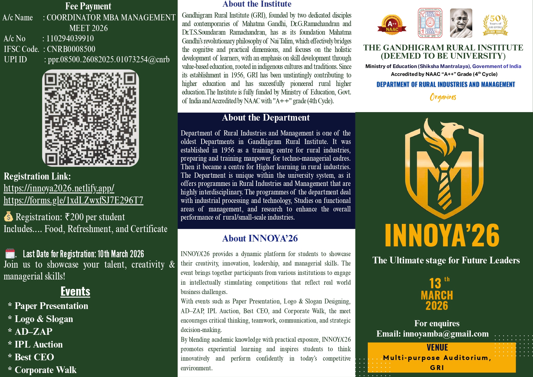 INNOYA 2026 Brochure